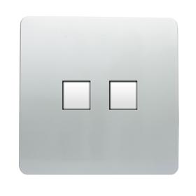 ART-2TLPSI  Twin Telephone Silver